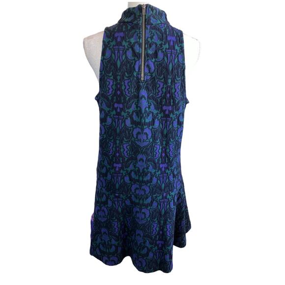 Free People Sleeveless Blue Green Dress Medium - Picture 2 of 5